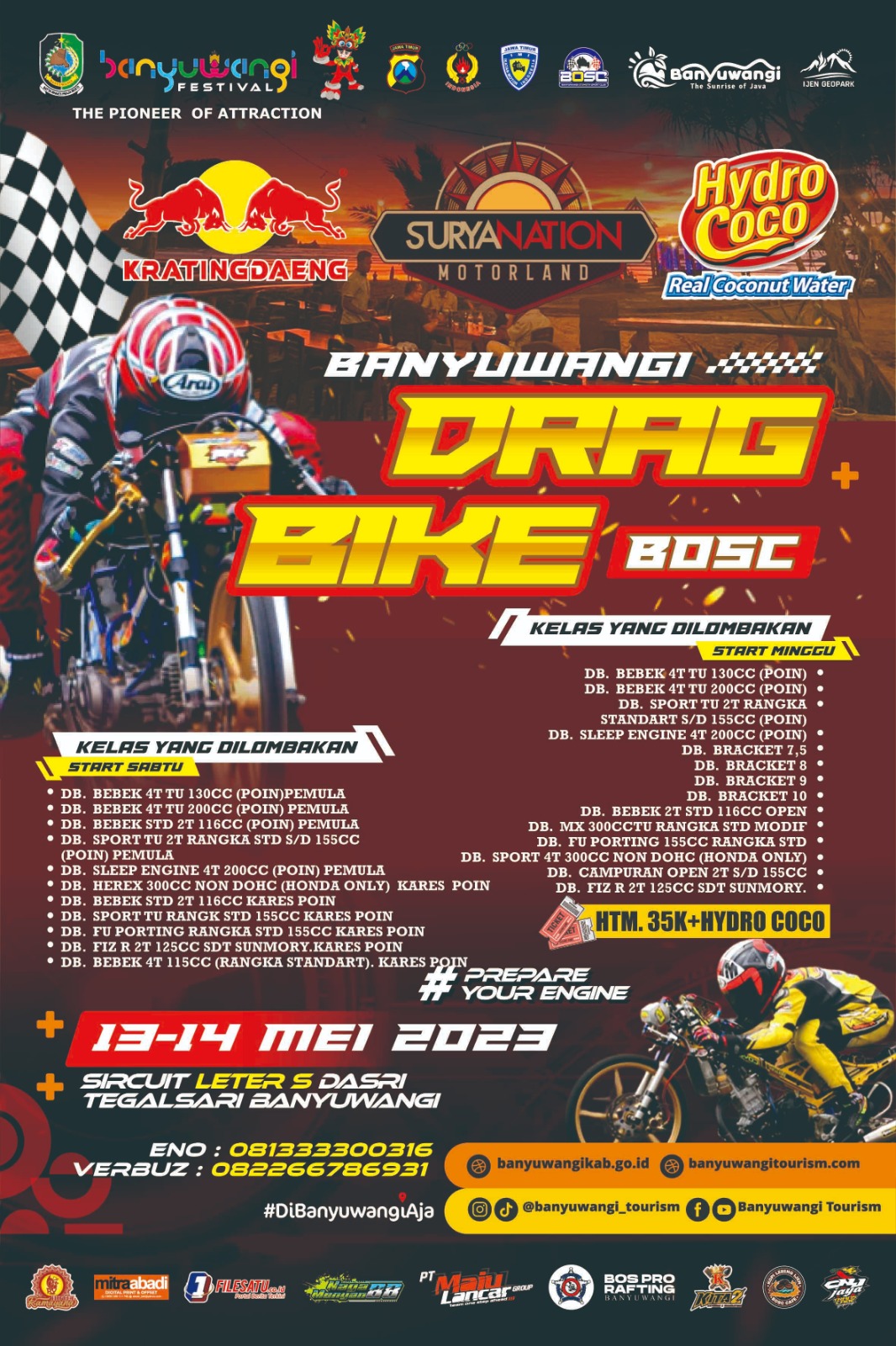 Banyuwangi Drag Bike BOSC 2023